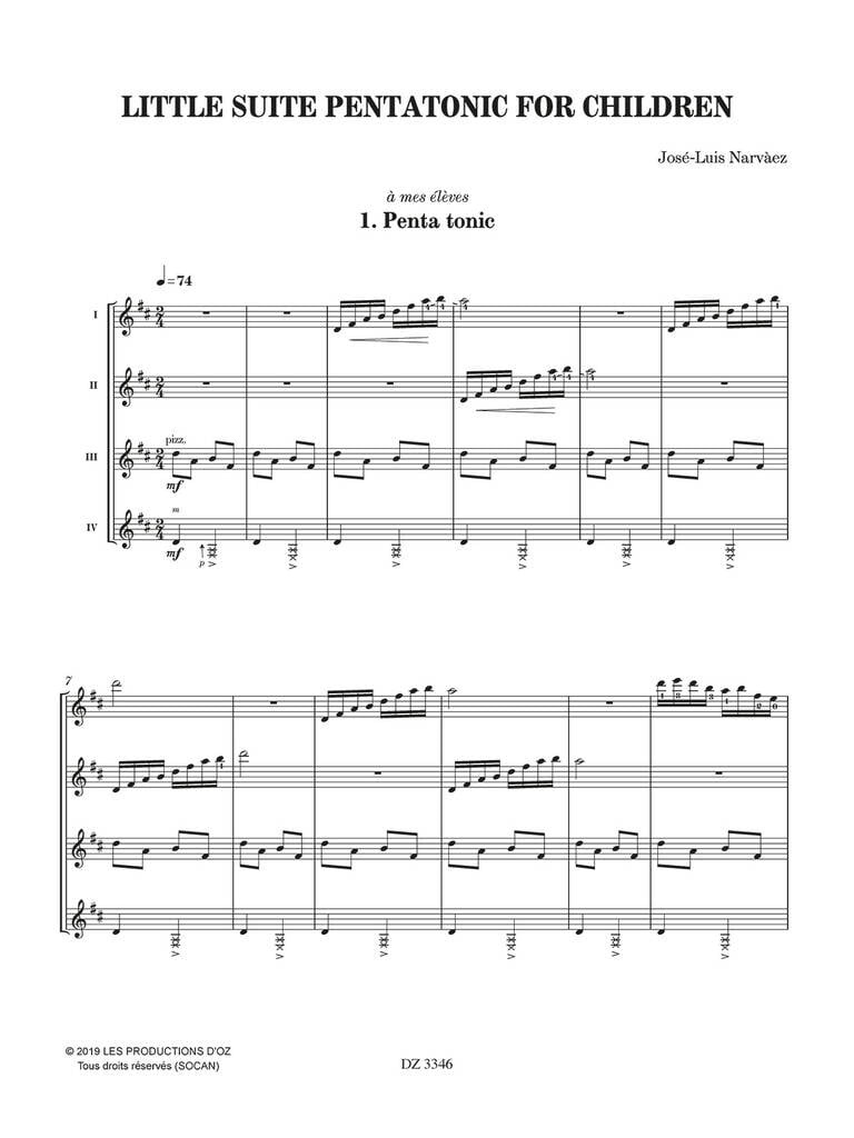 Little Suite Pentatonic for Children